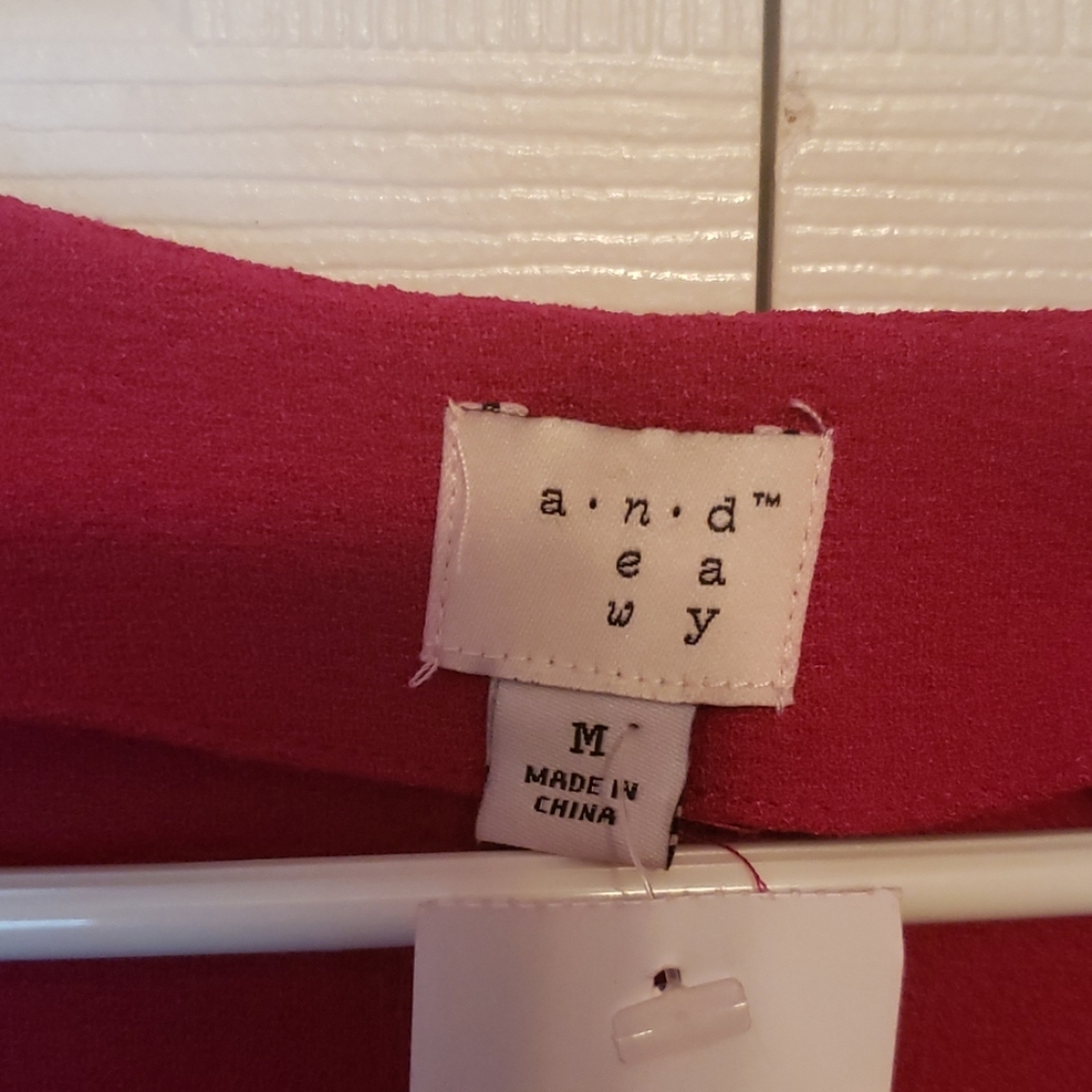 Pink Shift Dress size medium - Picture 2 of 5